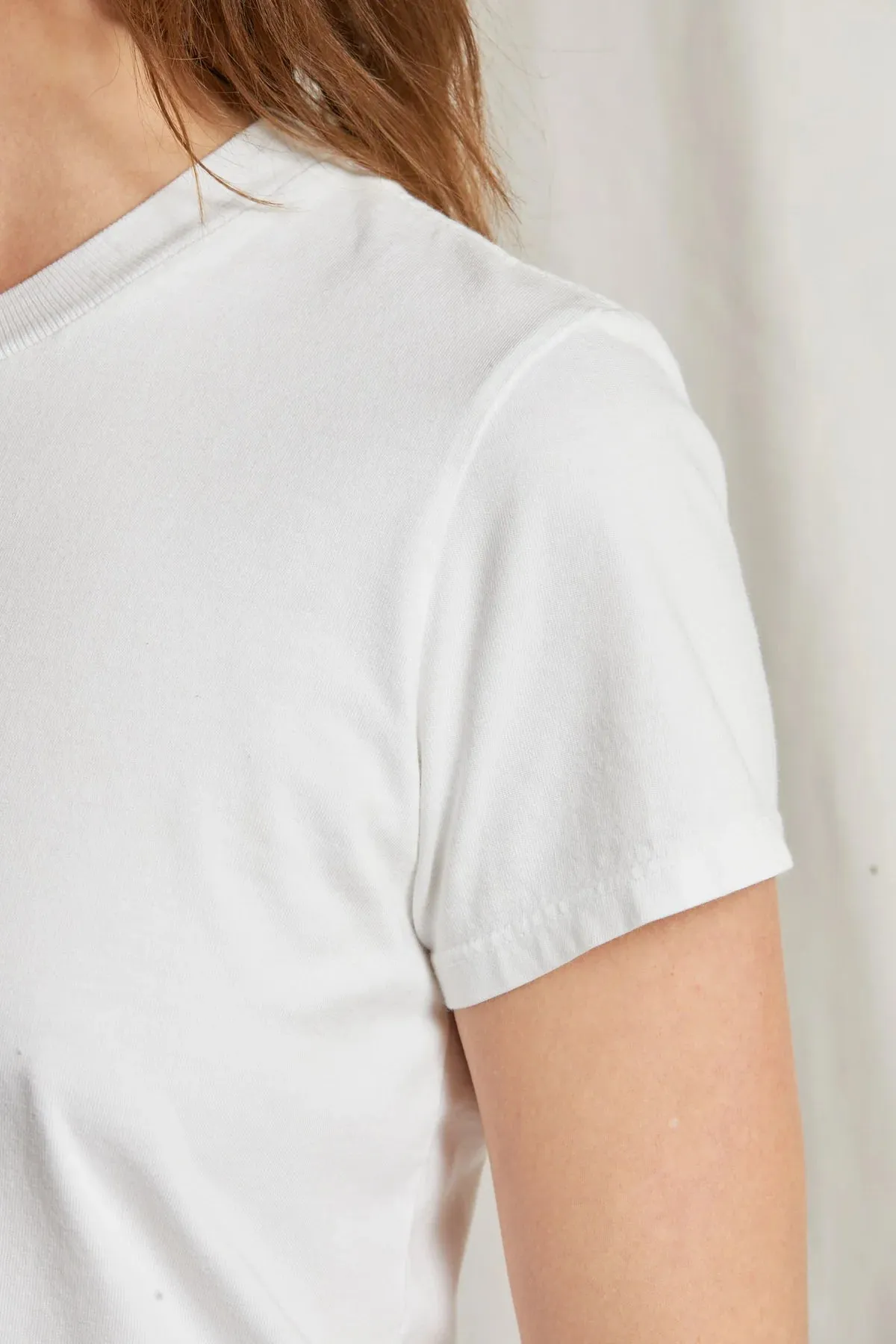 Perfect White Tee Springsteen Ringspun Cotton Tee White