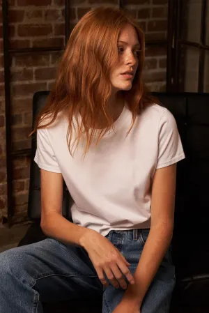 Perfect White Tee Springsteen Ringspun Cotton Tee White