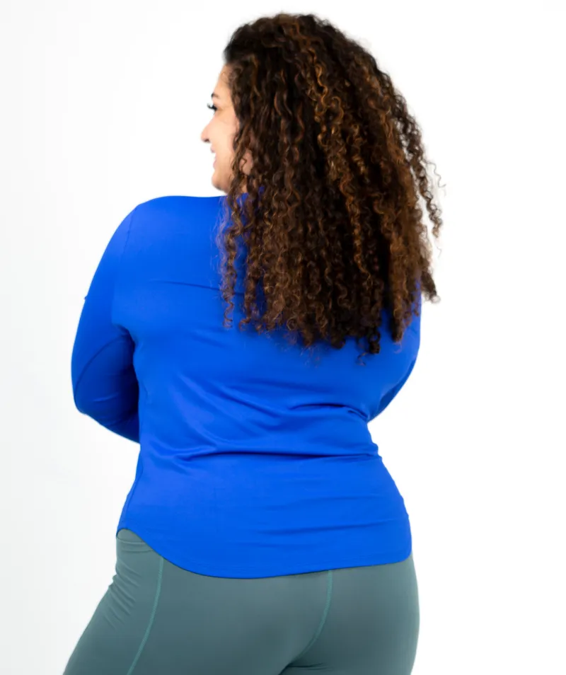Performance Long Sleeve Baselayer Shirt | Blue