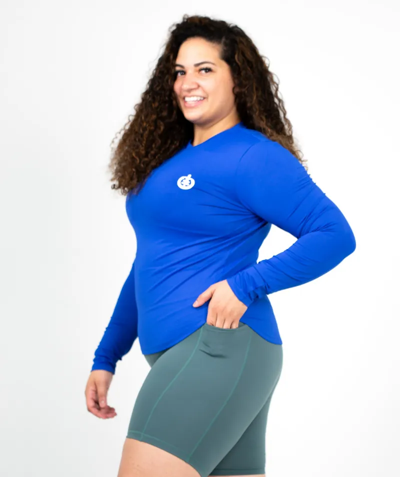 Performance Long Sleeve Baselayer Shirt | Blue
