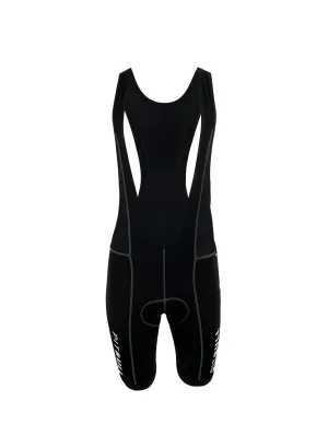 Pitbull Challenger Padded Cycling Bib Shorts - Black
