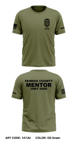 Public Safety Cadet Program Mentor Store 1 Core Men's SS Performance Tee - h47Jbi