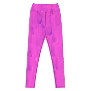 Purple Goo Yoga Leggings