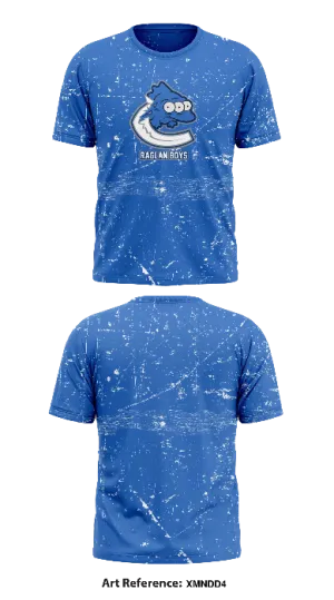 Raglan boys Core Men's SS Performance Tee - XMNDD4