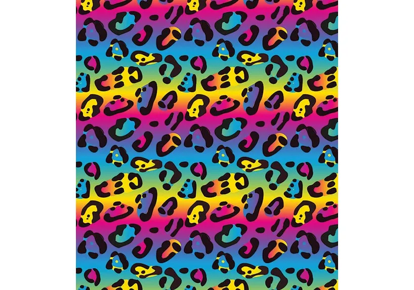 Rainbow Leopard Leggings with pockets