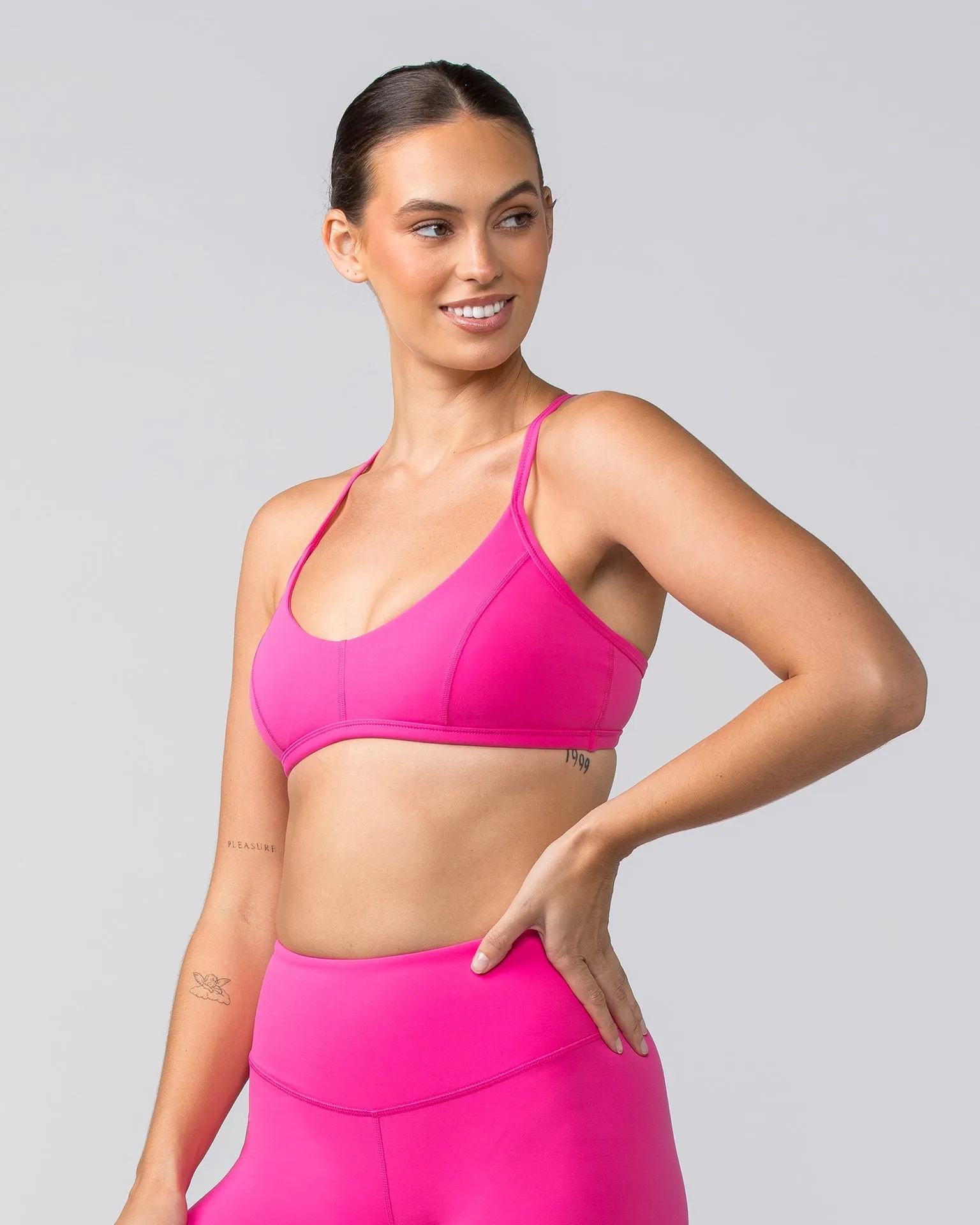Rematch Bra - Luminous Pink