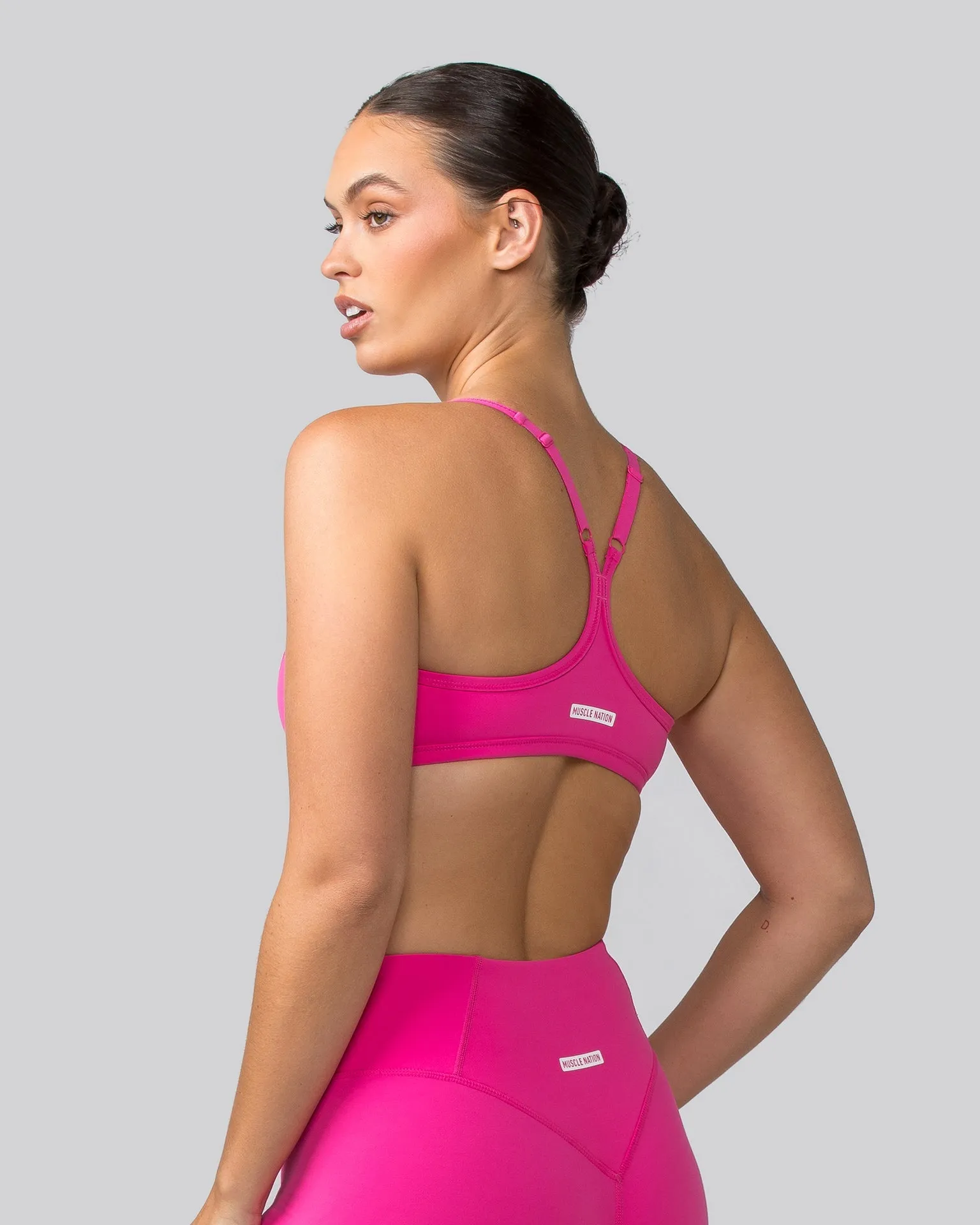 Rematch Bra - Luminous Pink