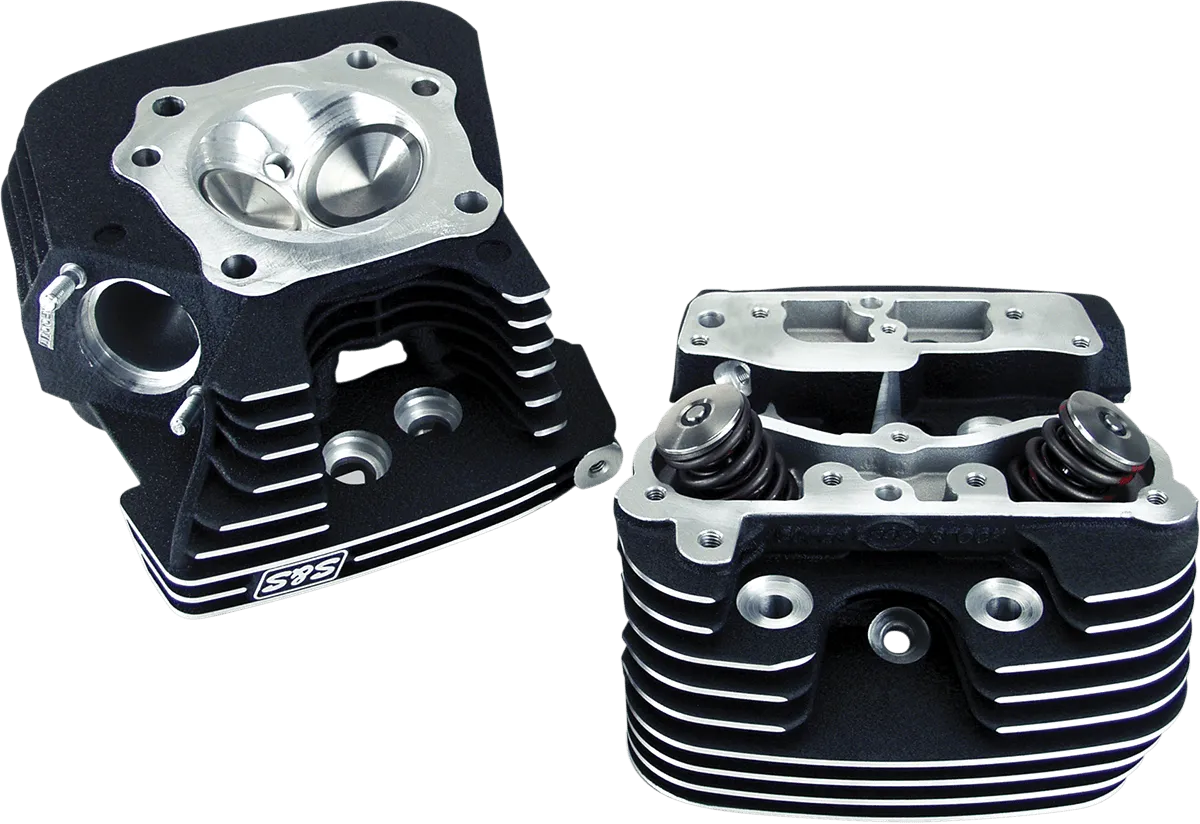 S&S Cycle 106-4277 Super Stock 79cc Cylinder Head Kit - .640in. Lift Springs - Silver Powder-Coat