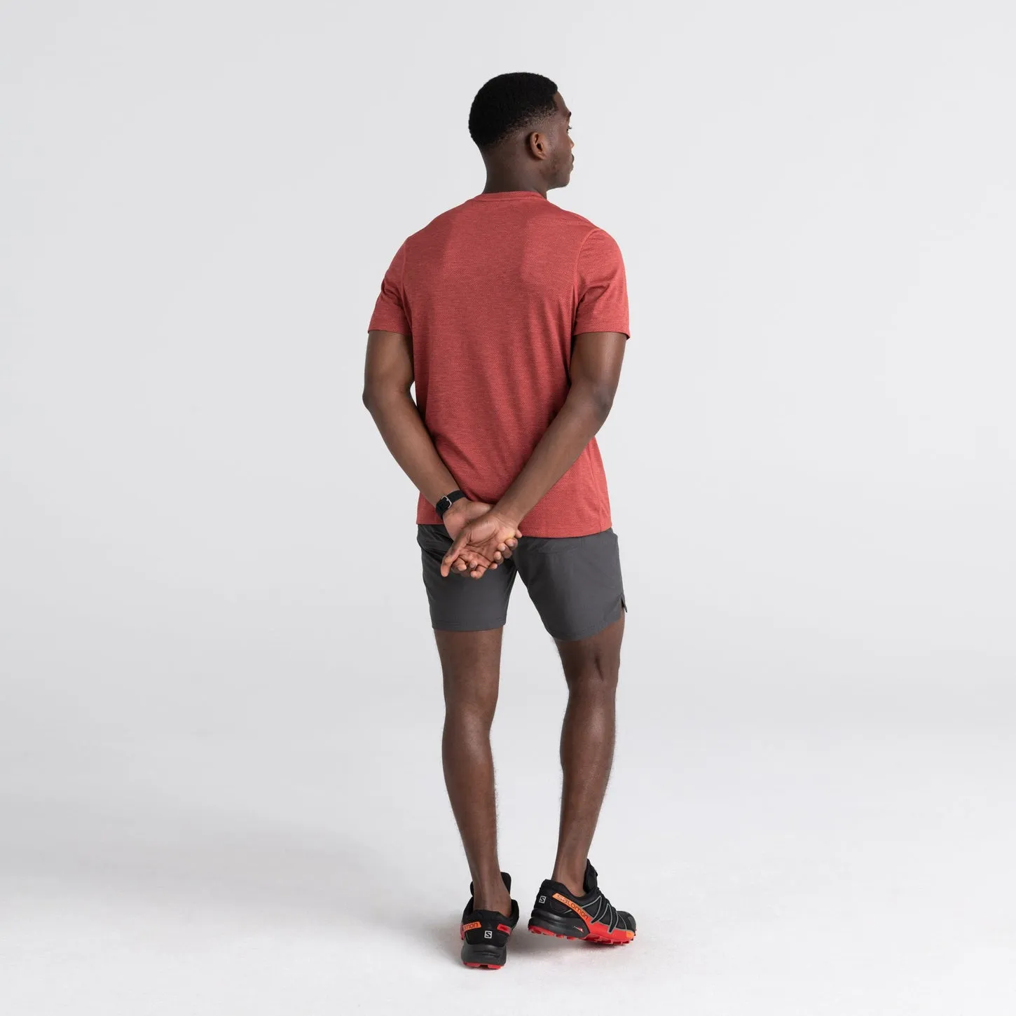 Saxx  All Day Aerator Tee Desert Red Heather