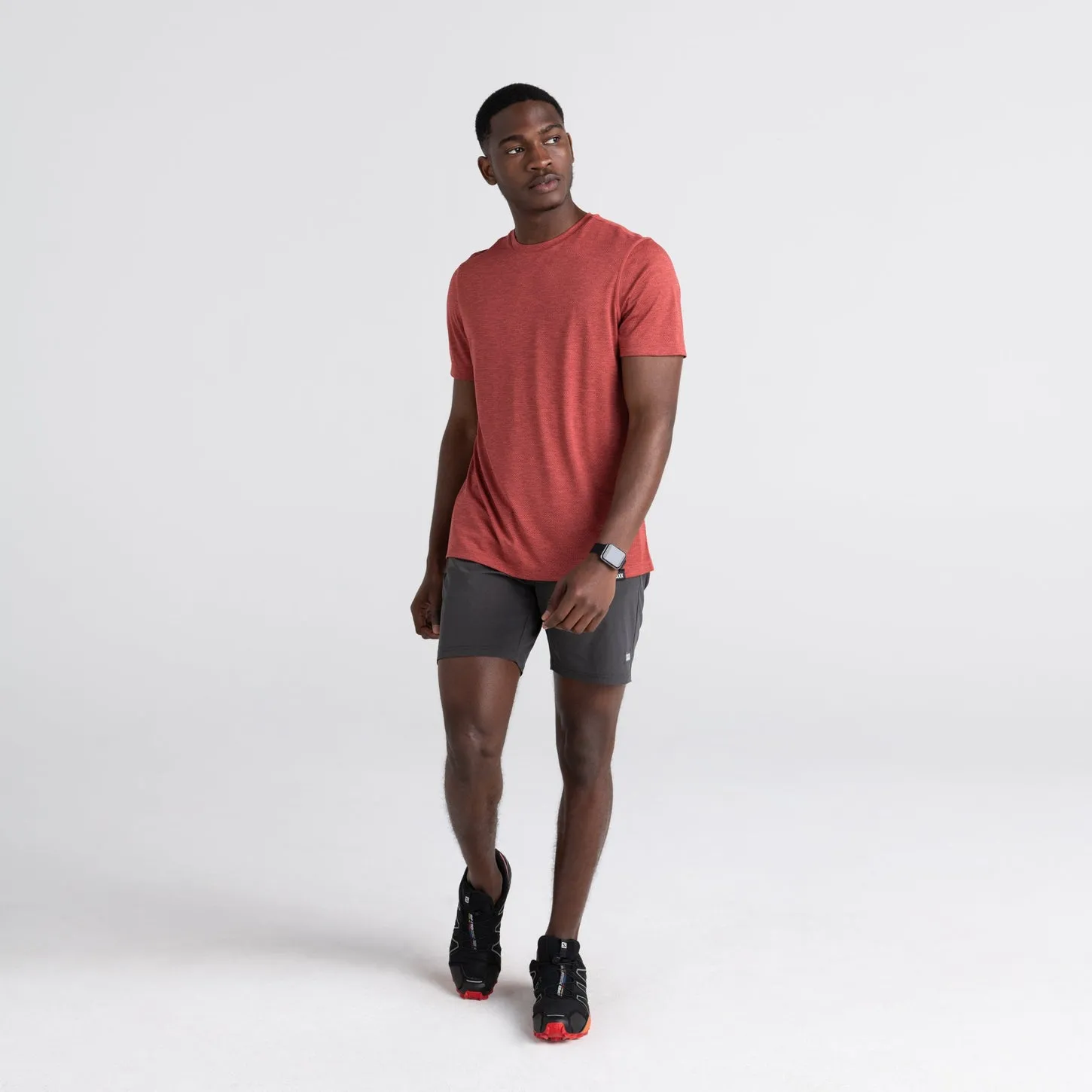 Saxx  All Day Aerator Tee Desert Red Heather