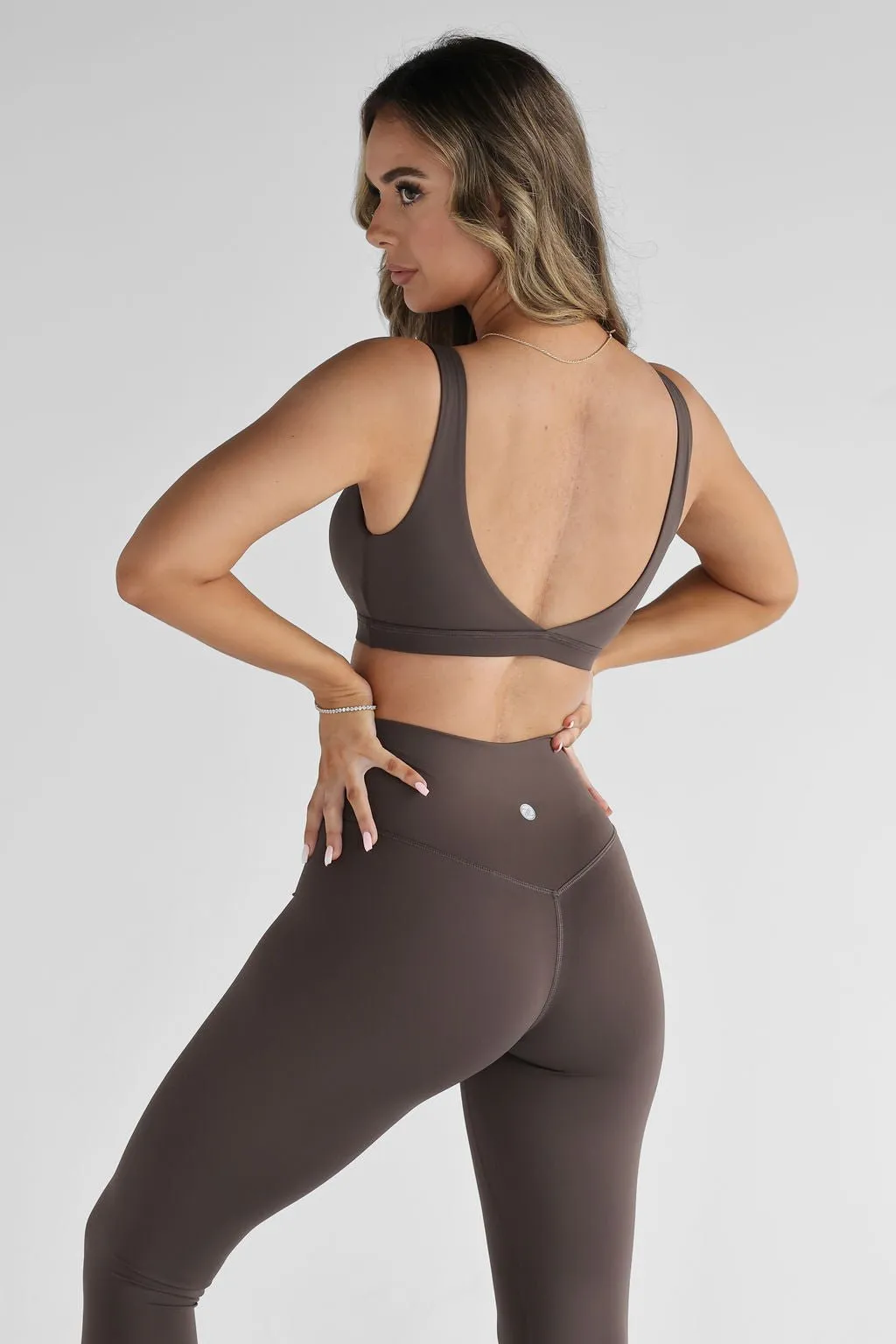 SCULPT Full Length Leggings - Dark Chocolate