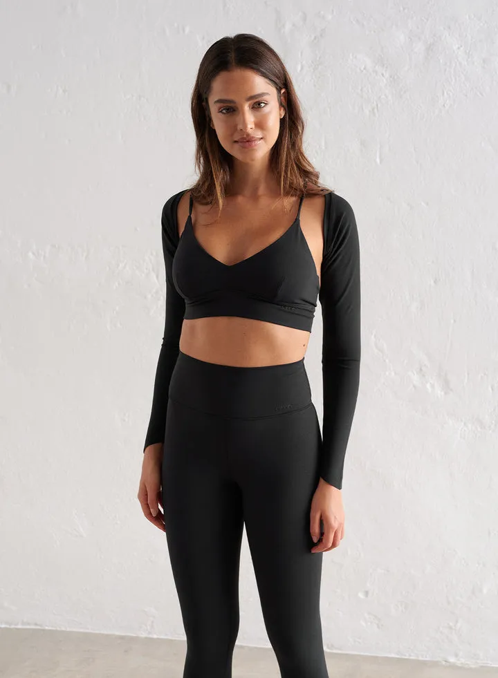 Sense Long Sleeve Bolero | Black