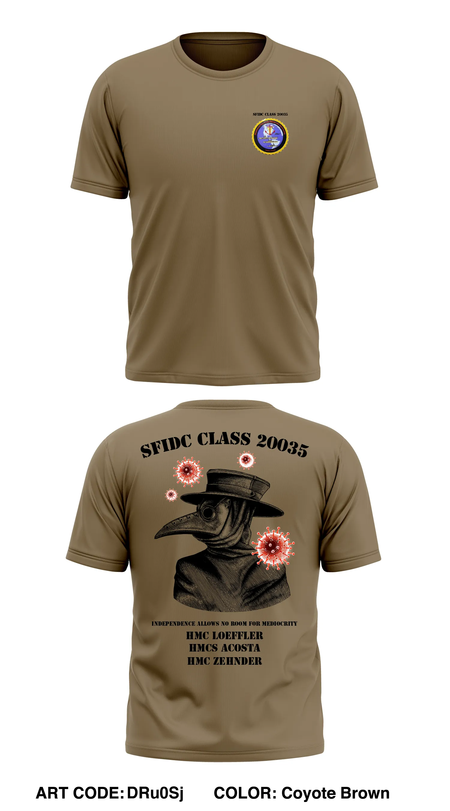 SFIDC Class 20035 Store 1 Core Men's SS Performance Tee - DRu0Sj