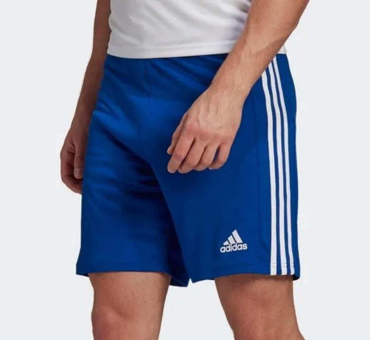 SHORT ADIDAS UOMO RUNNING CALCIO PANTALONCINO AZZURRO