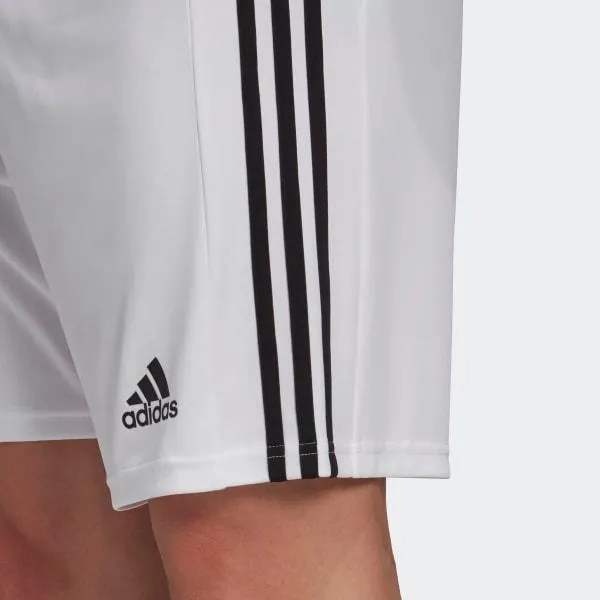 SHORT ADIDAS UOMO RUNNING CALCIO PANTALONCINO BIANCO NERO