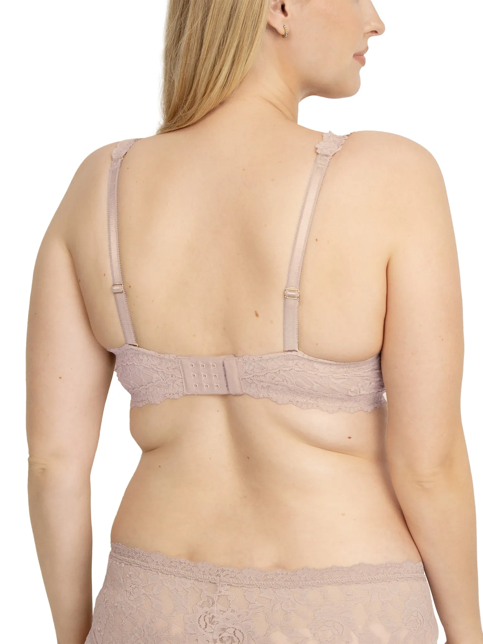 Signature Lace Balconette Bra Chai