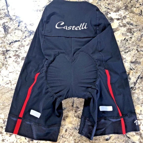 Size M Castelli Velocissima Womens Cycling Shorts Kiss Air Donna Seat Padded