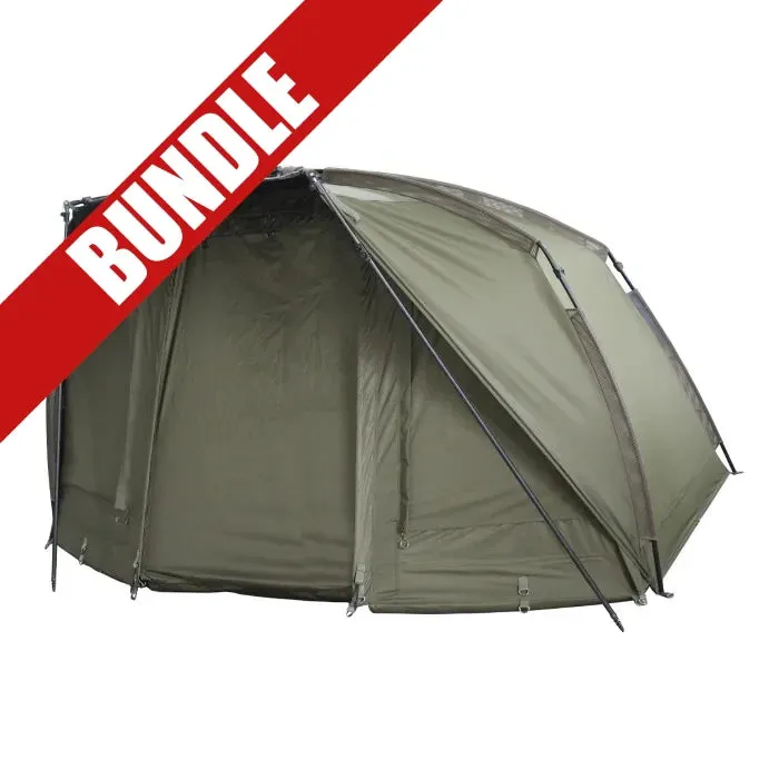 SONIK AXS-V2 Bivvy with Vapour Cap Bundle