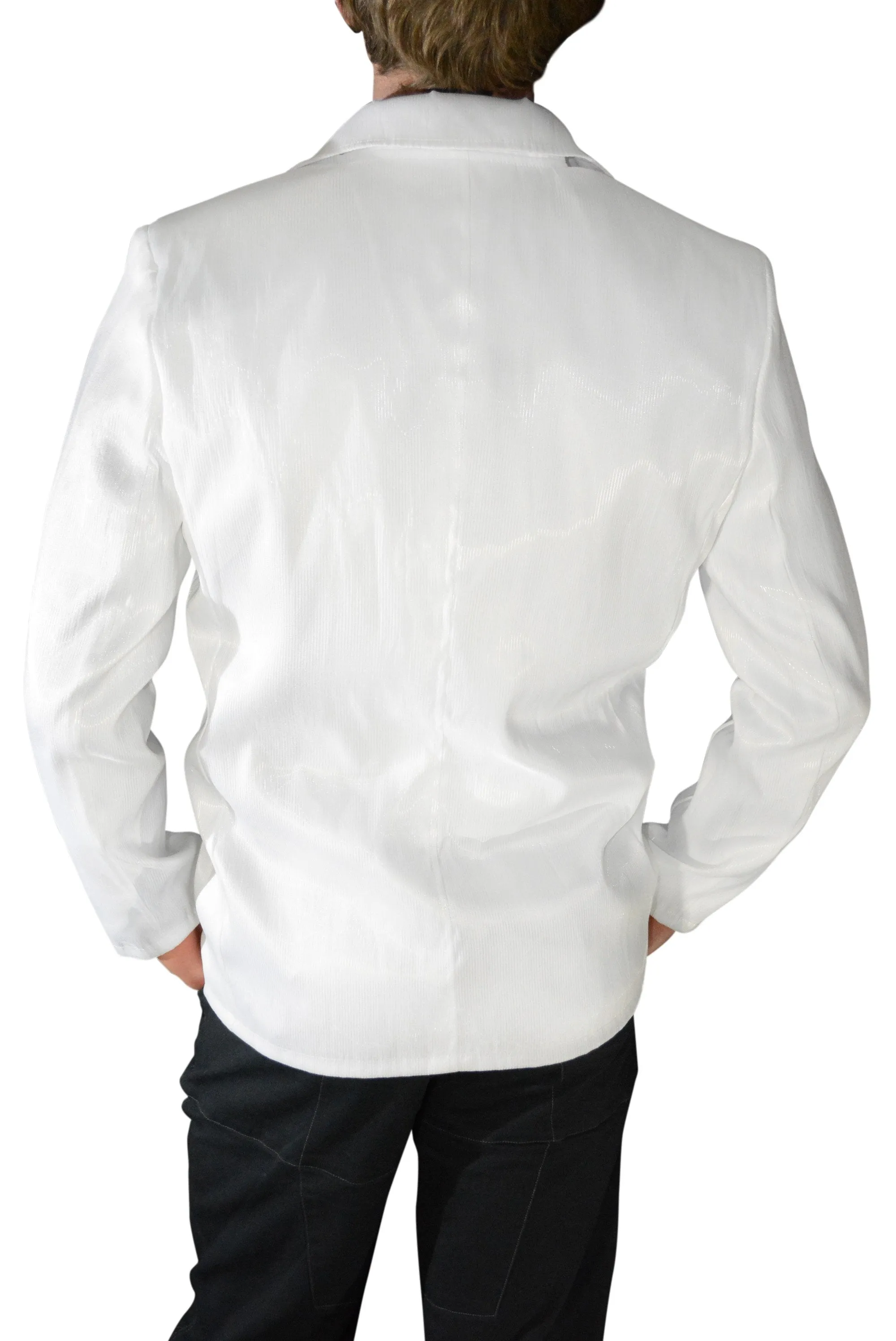 Sound Activated LED Light Up Fiber Optic Jackets - Bluetooth