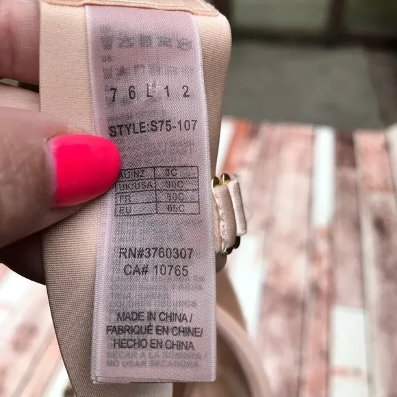Stella McCartney Beige Bra
