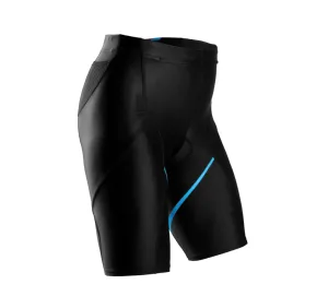 Sugoi Women's Piston 200 Tri Pkt Shorts 7" - Black & Cyan