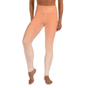 Sunset Orange Performance Leggings