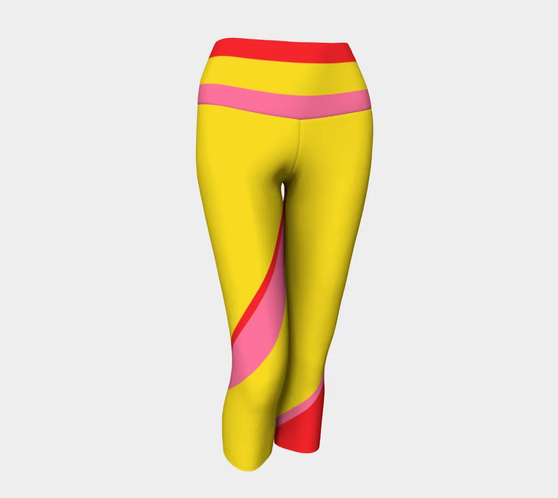 Sweat Goddess Color Block Capri
