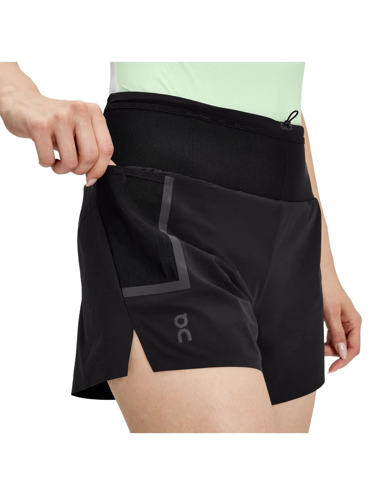 Szorty damskie ON RUNNING Ultra Shorts czarny