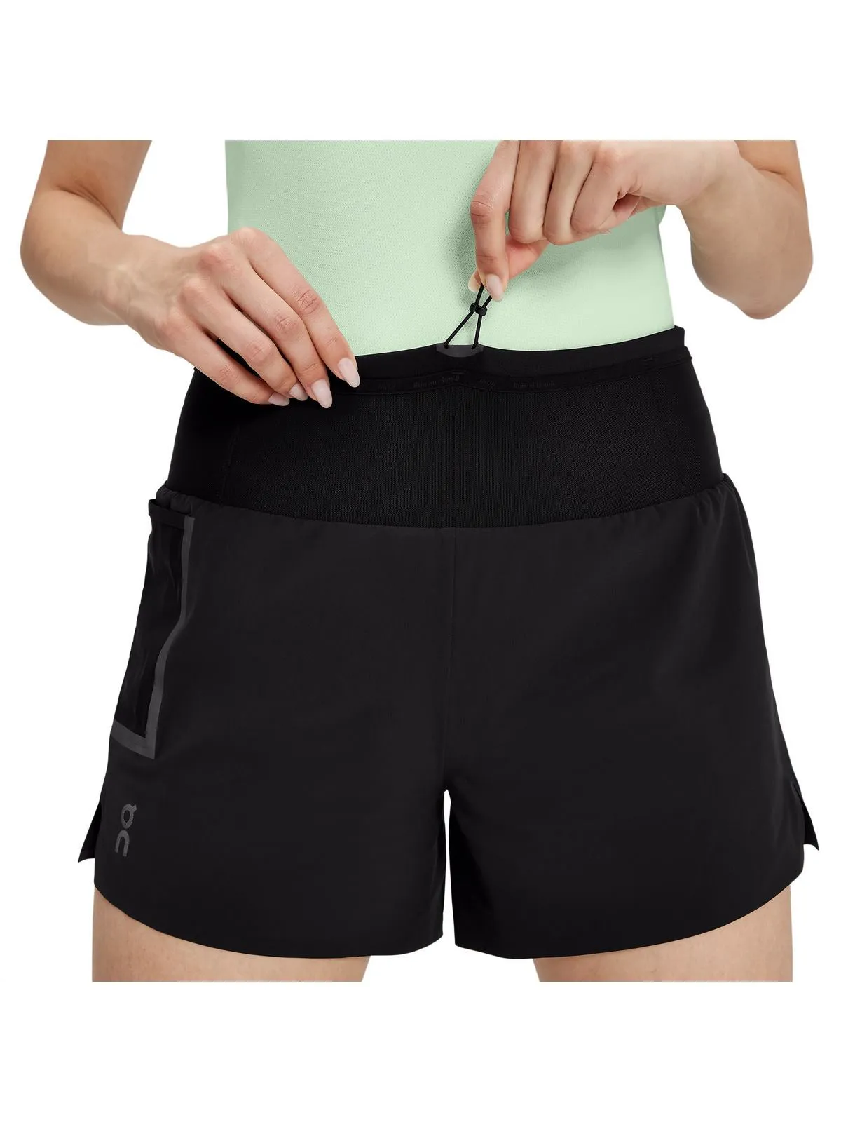 Szorty damskie ON RUNNING Ultra Shorts czarny