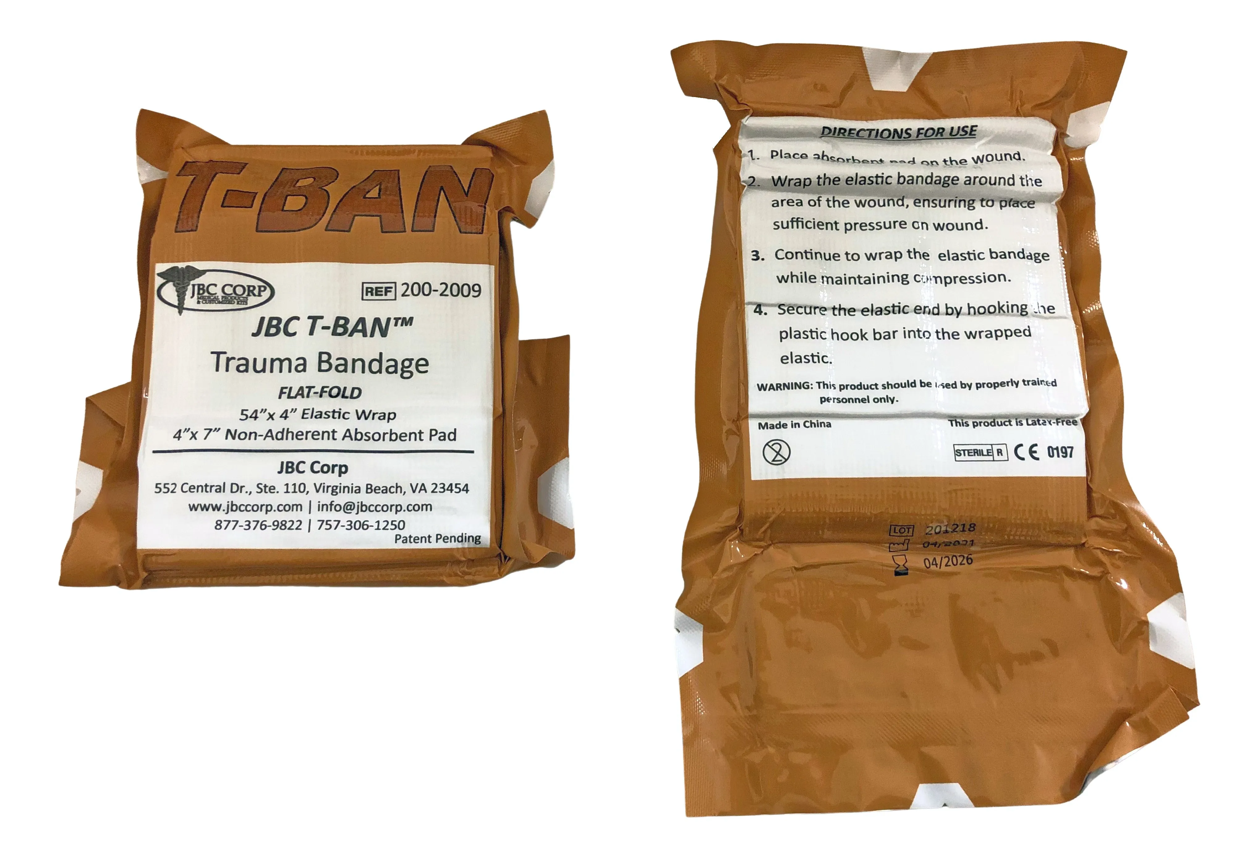 T-Ban Trauma Bandage (2-Pack)