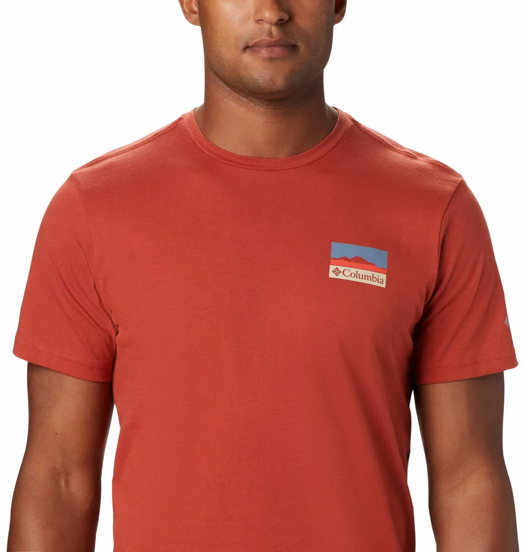 T-shirt Columbia pour hommes - RAPID RIDGE BACK GRAPHIC