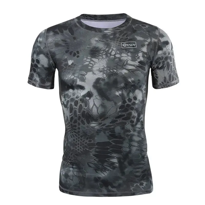 T-SHIRT MILITAIRE DE COMPRESSION