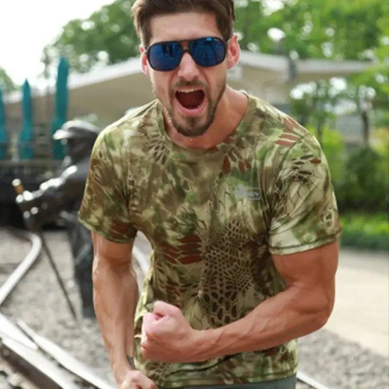 T-SHIRT MILITAIRE DE COMPRESSION