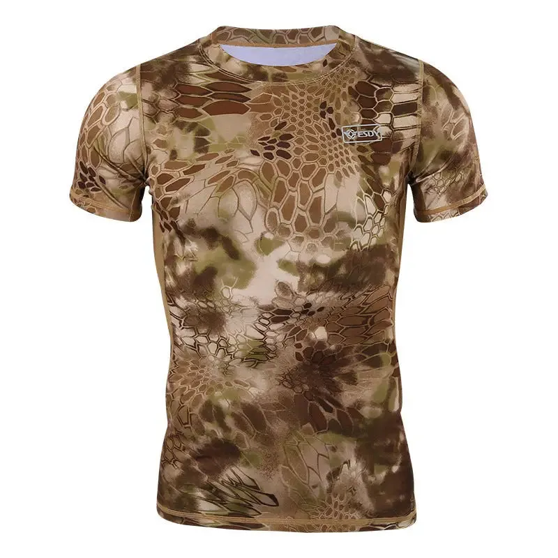 T-SHIRT MILITAIRE DE COMPRESSION
