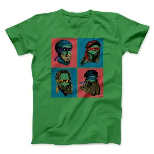 Teenage Mutant Ninja Artists Funny Movie Men/Unisex T-Shirt
