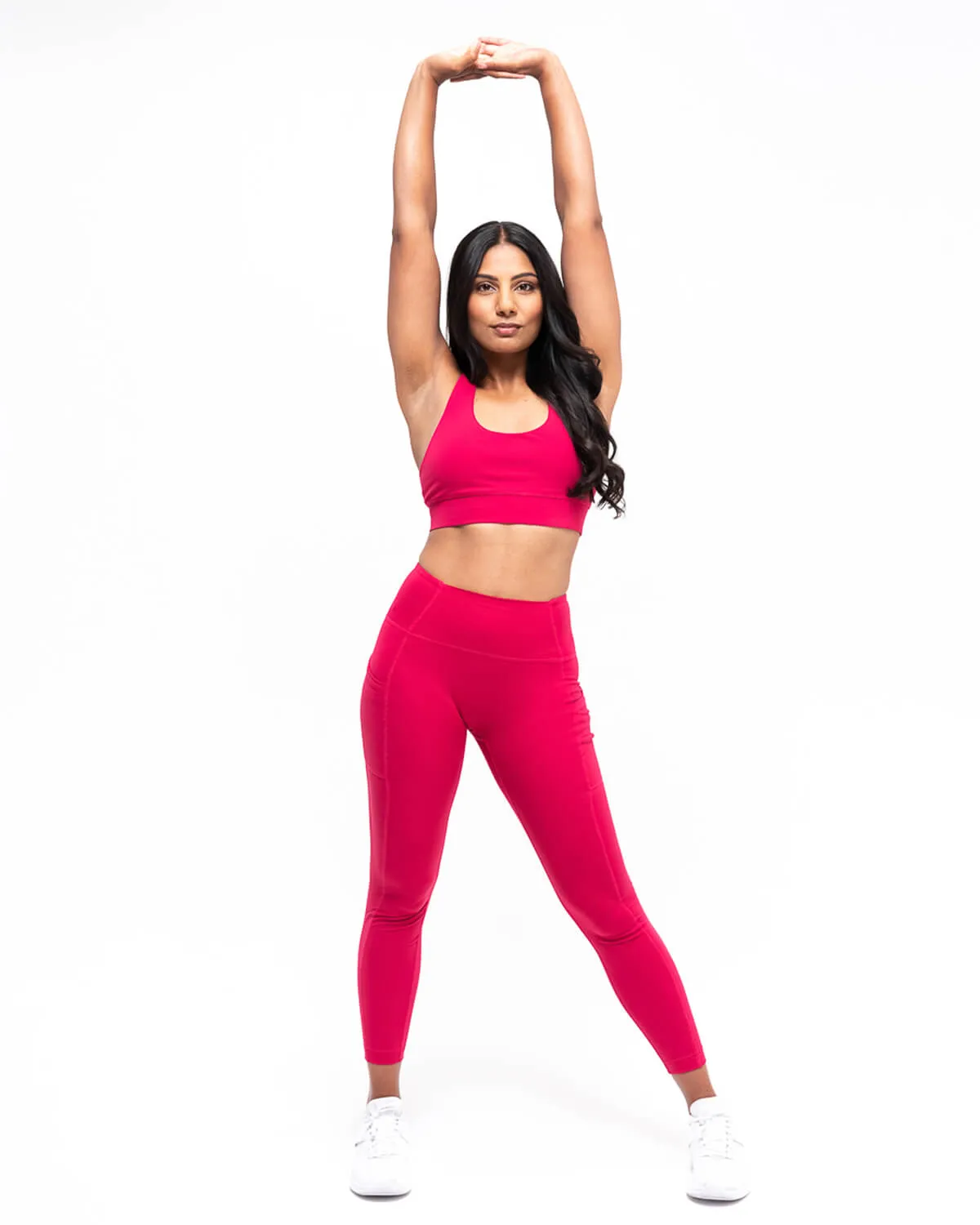 Tough It Out Bra | Cranberry
