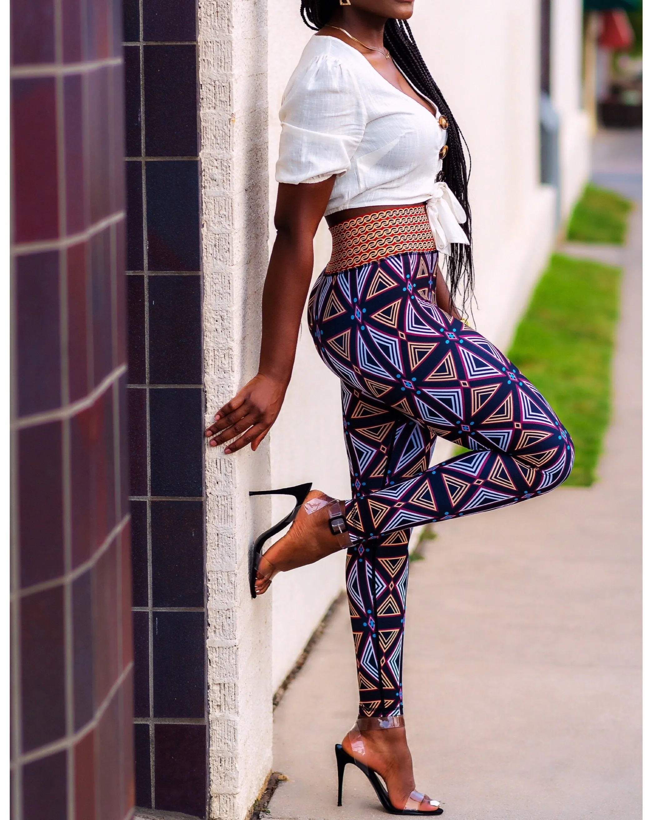 Tribal Leggings (Black)