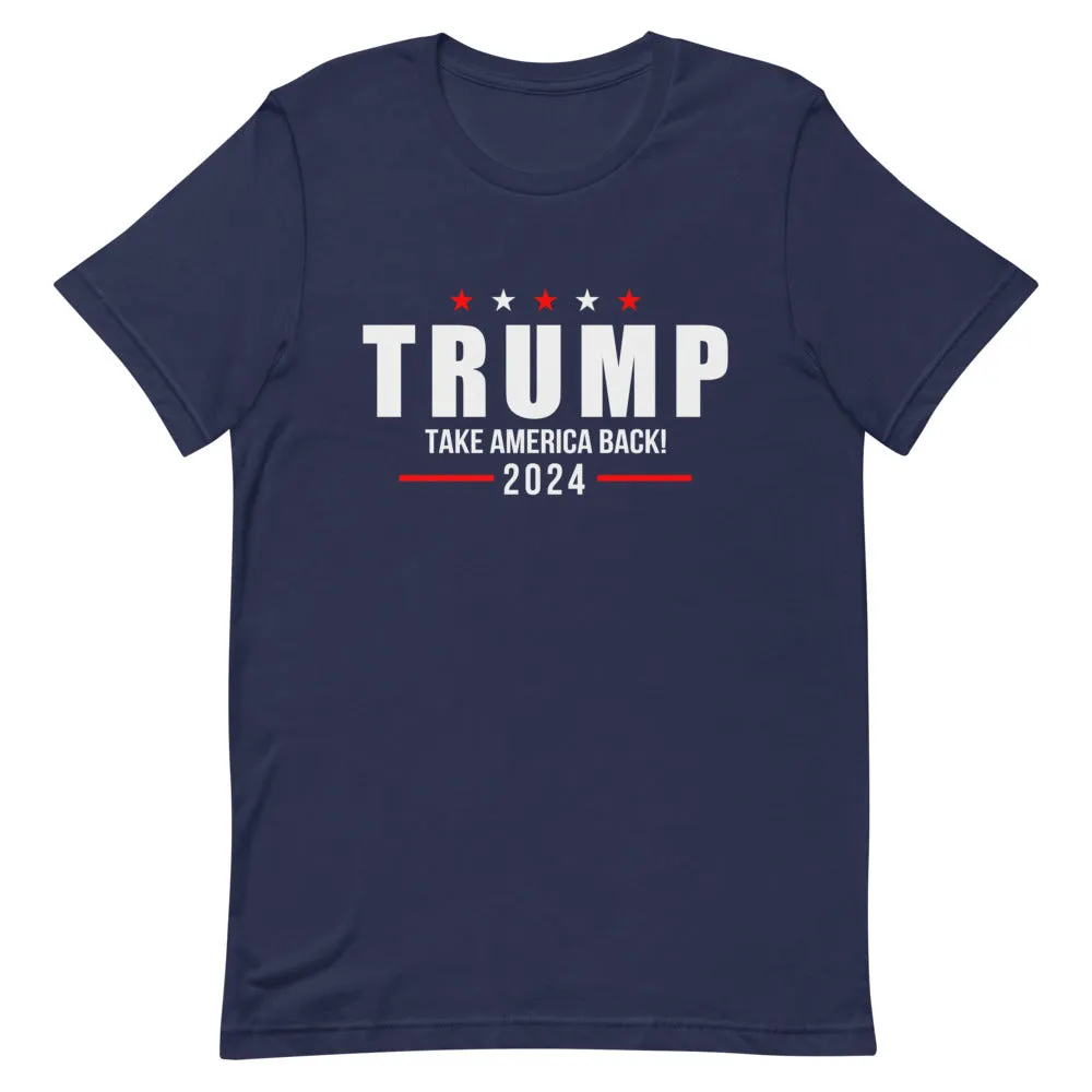 TRUMP 2024 Short-Sleeve Unisex T-Shirt