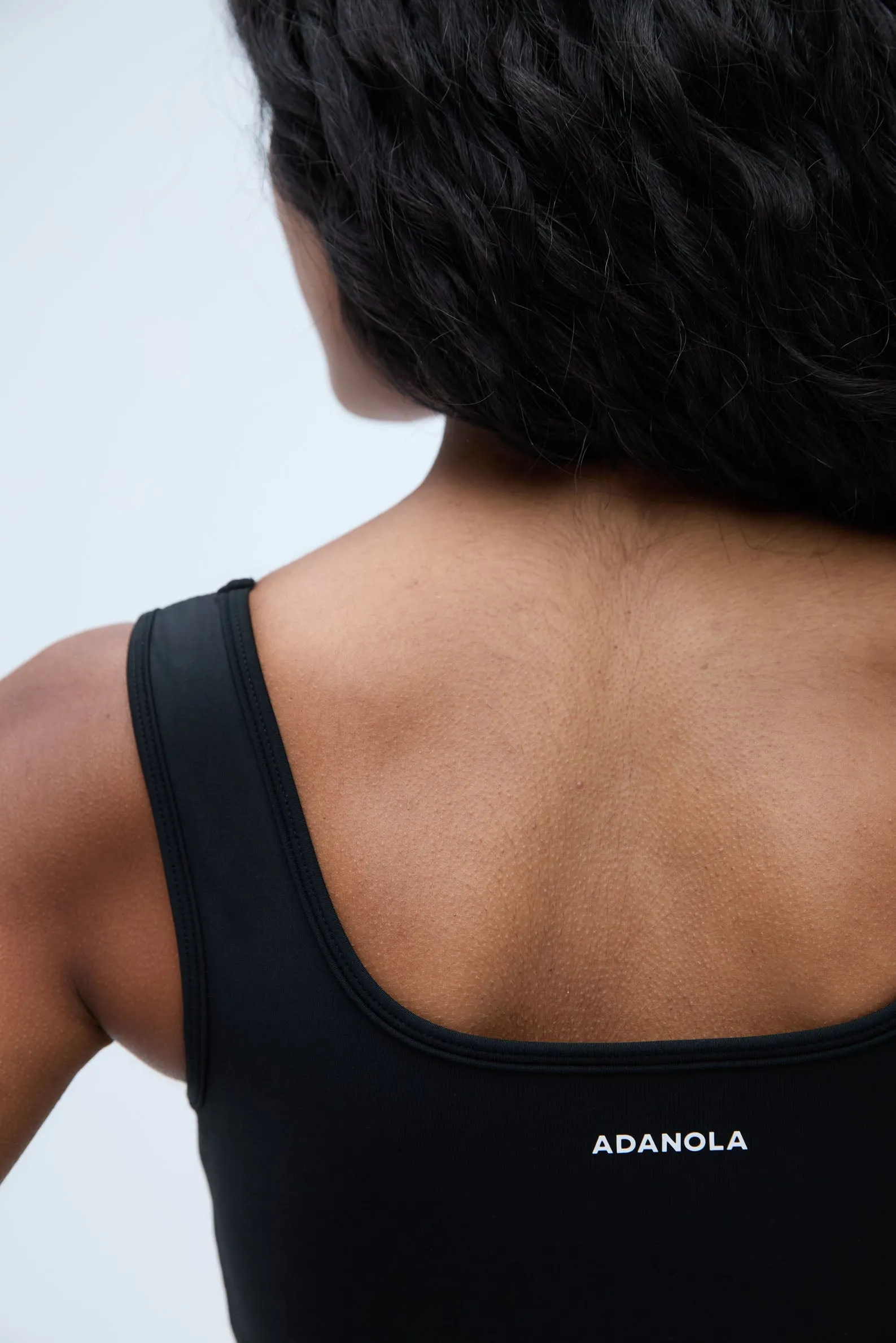 Ultimate Square Neck Top - Black