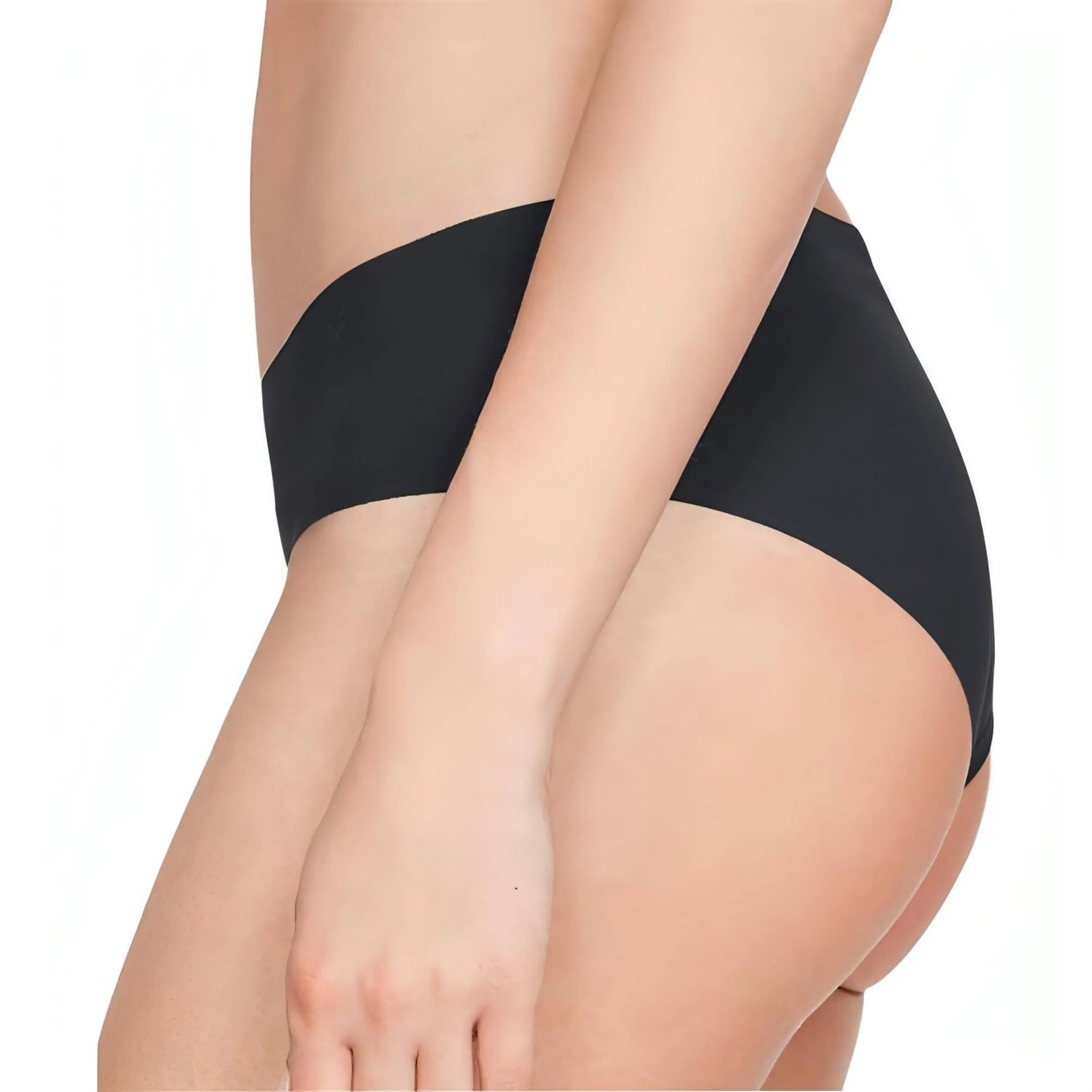 Under Armour Pure Stretch (3 Pack) Womens Hipster Brief - Black