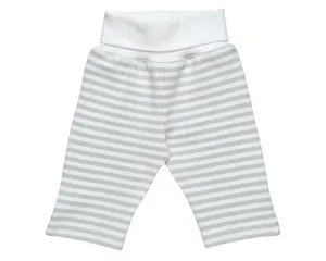Under The Nile - Organic Rolled Waist Pant (Grey Stripe)