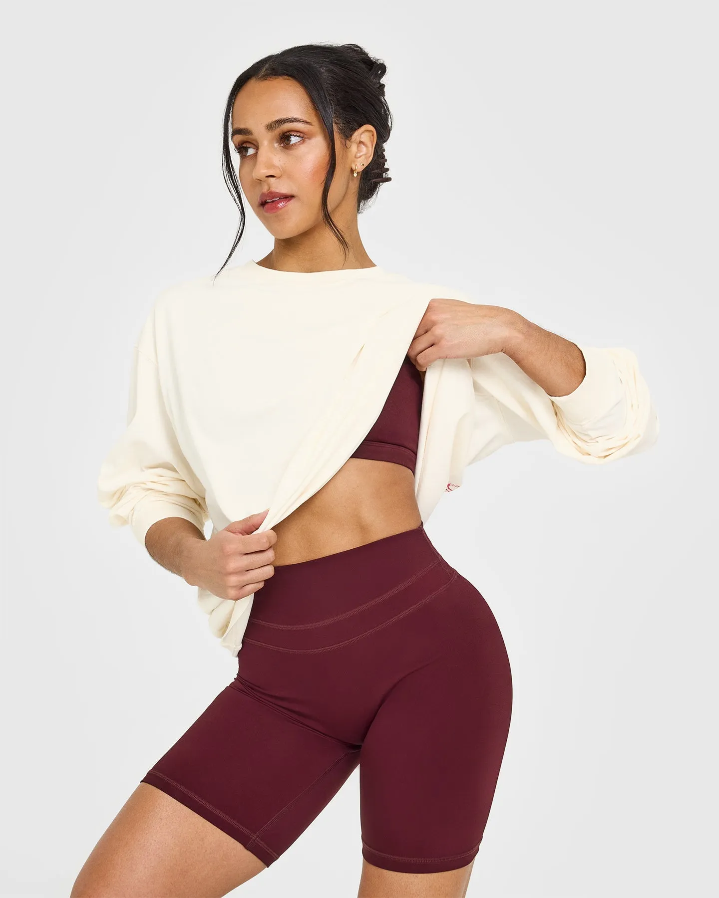 Unified Cycling Shorts 8" | Rosewood