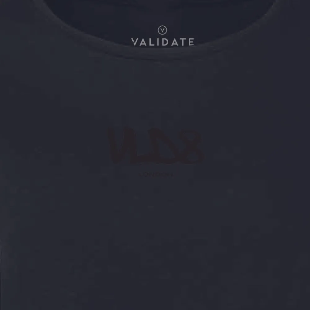 Validate Jump Crop T-shirt Black