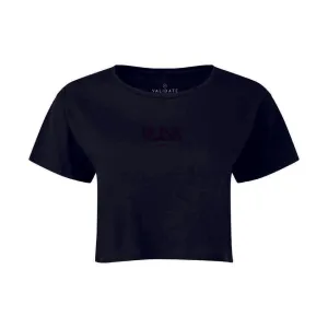 Validate Jump Crop T-shirt Black