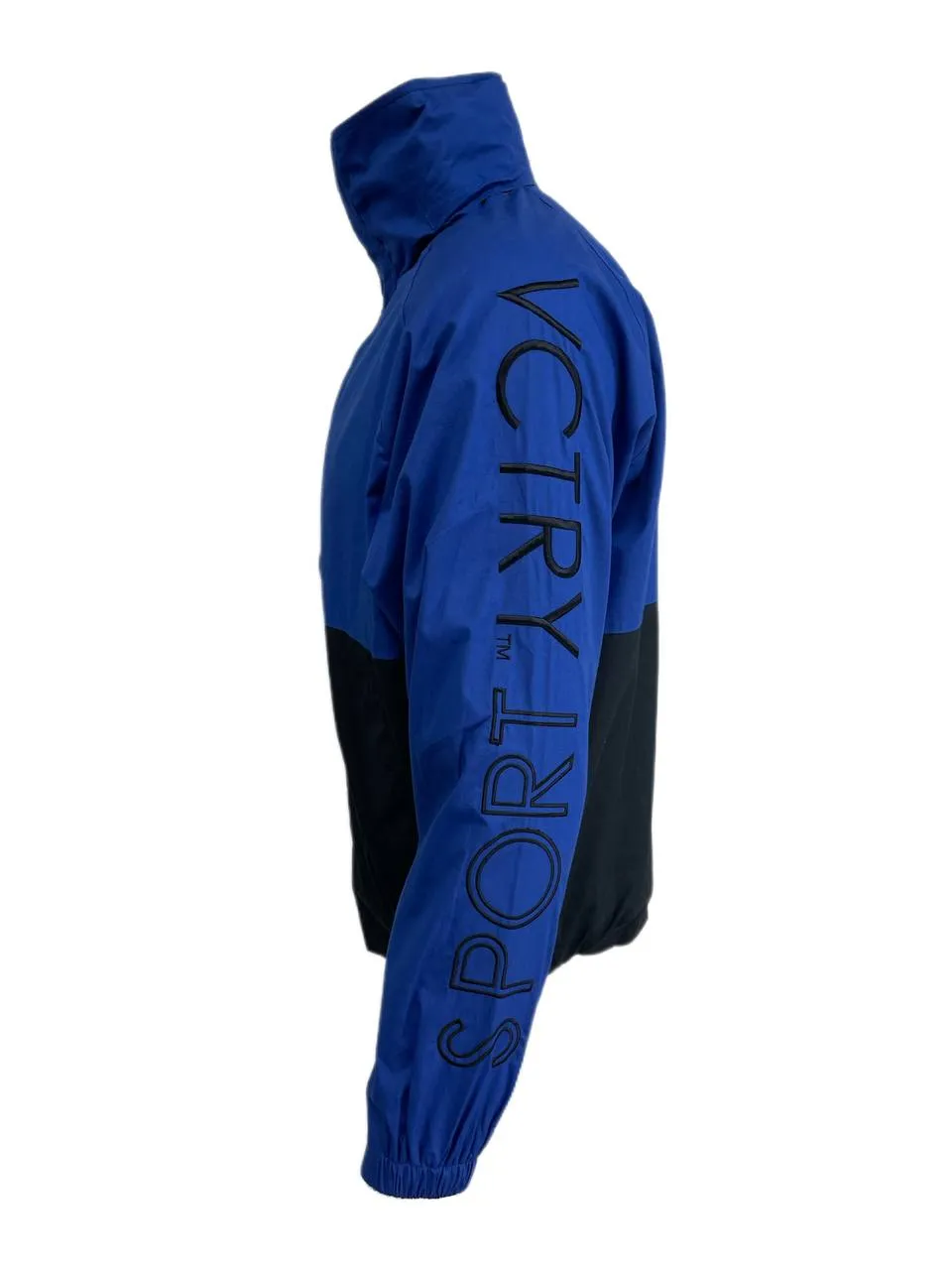 VCTRY Men's Blue Windbreaker Jacket Size M NWT