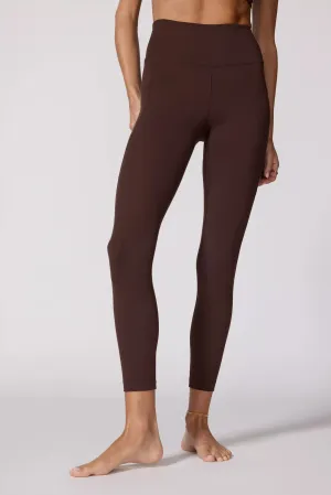 Velocity Legging With Pocket - Chocolate Brown