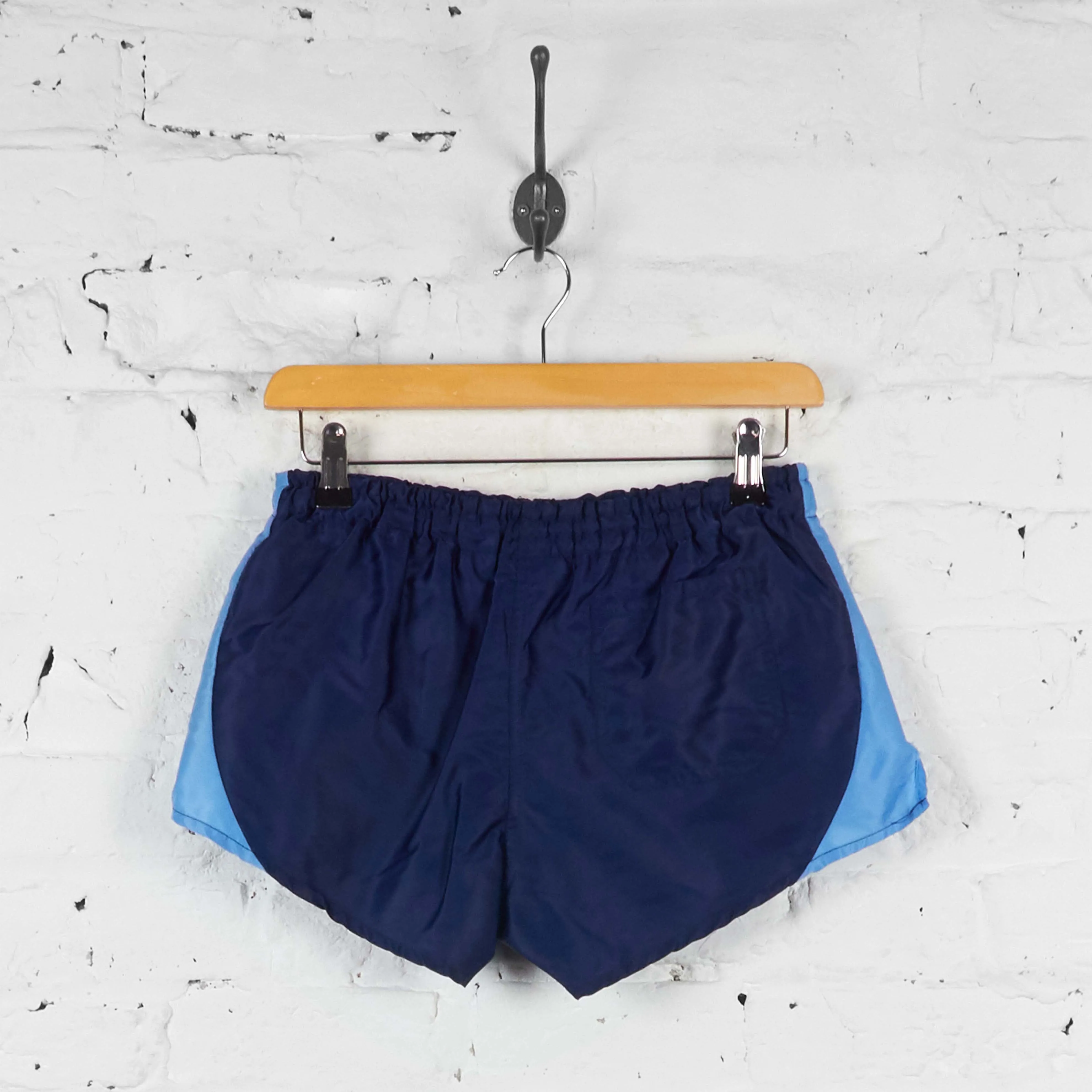 Vintage Puma Running Shorts - Blue - S
