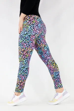 Vivid Leopard - Casual Full Leggings