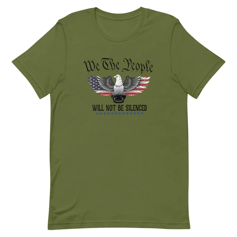 We the people will not be silenced Short-Sleeve Unisex T-Shirt