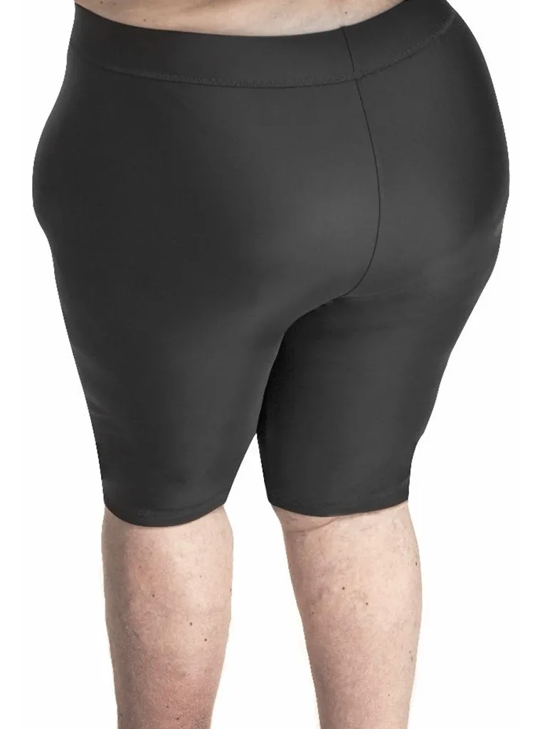 Wear Ease NEW High Waist Compression Shorts - Plus Size